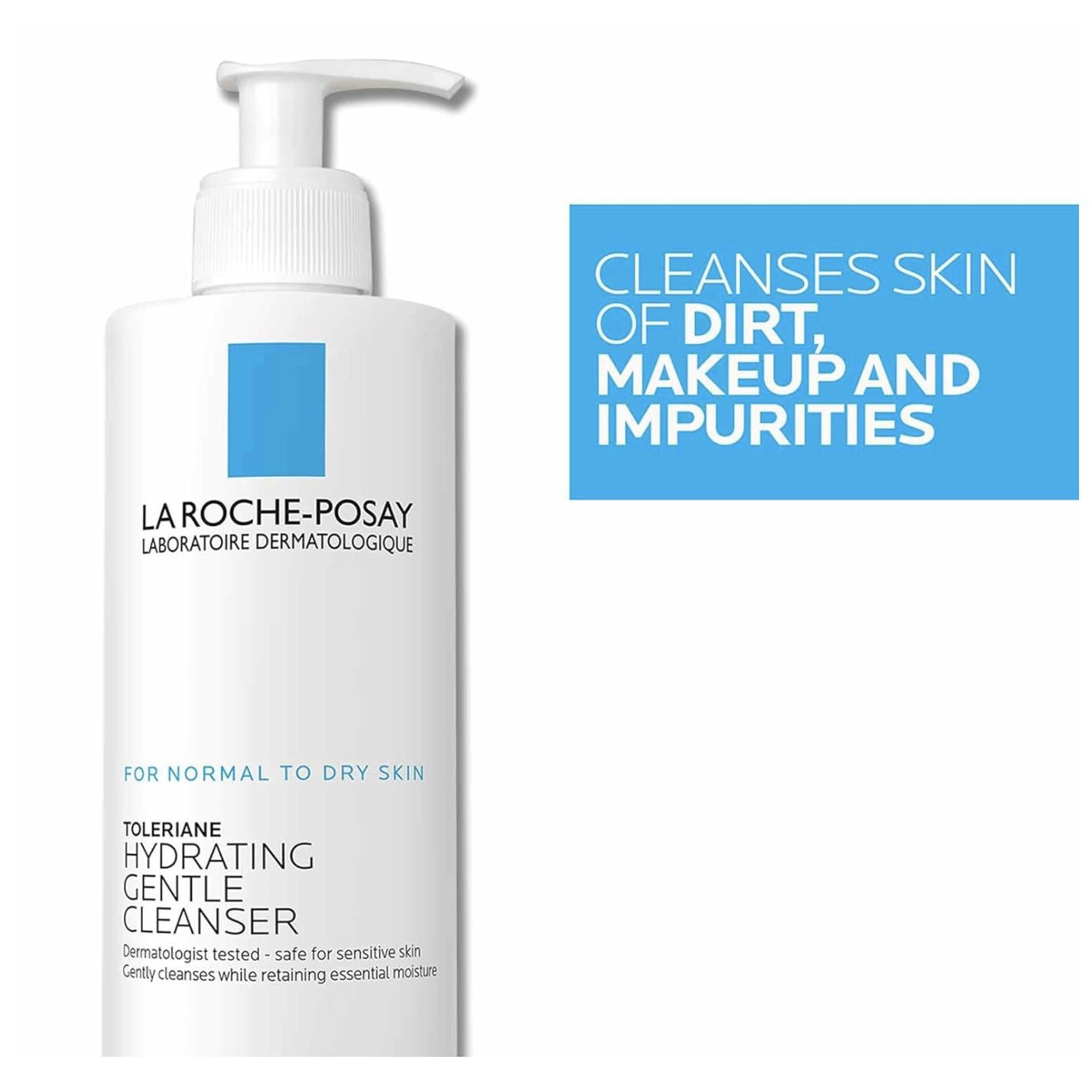 TOLERIANE HYDRATING GENTLE FACE CLEANSER 400ML