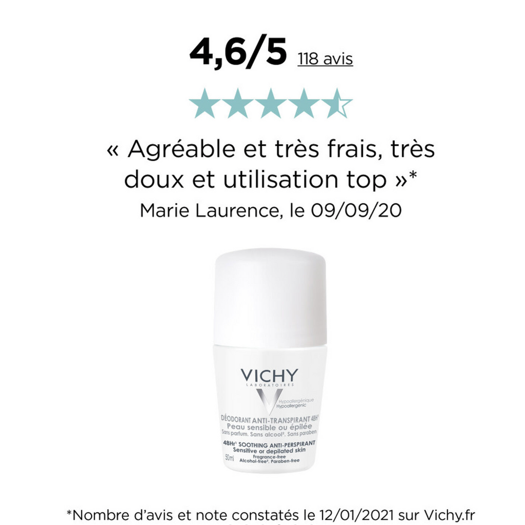 DESORANTE Anti-Transpirant 48H - Pieles Sensibles o Depiladas 50 ml