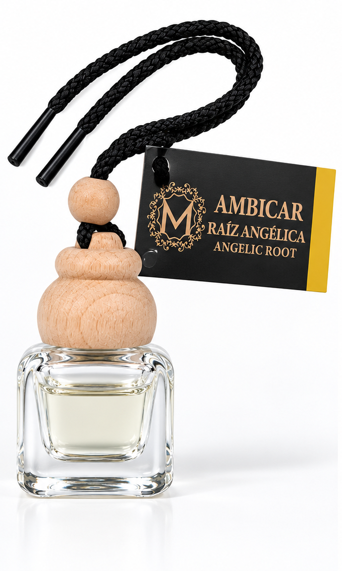 AMBICAR AMBIENTADOR DE COCHE RAIZ ANGELICA