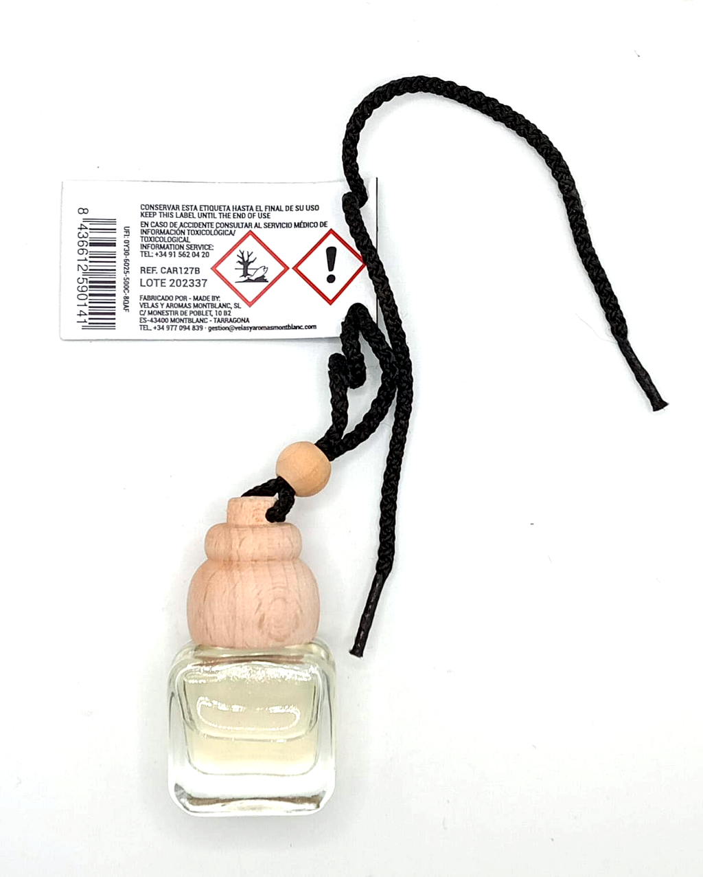 AMBICAR AMBIENTADOR DE COCHE PIRULETA