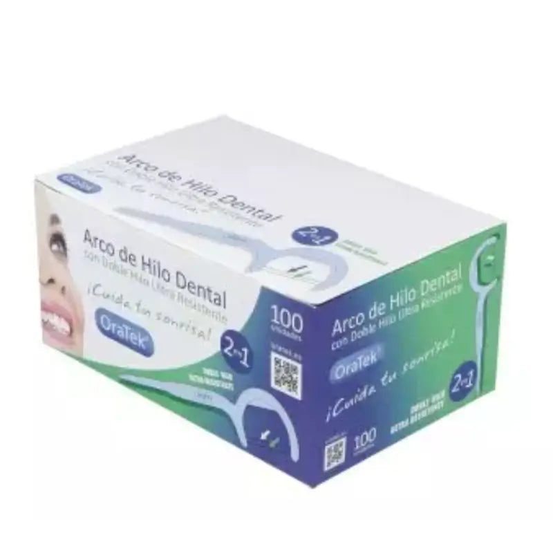 Oratek Arco Dental, Pack Individualizado - Caja con 100 Unidades